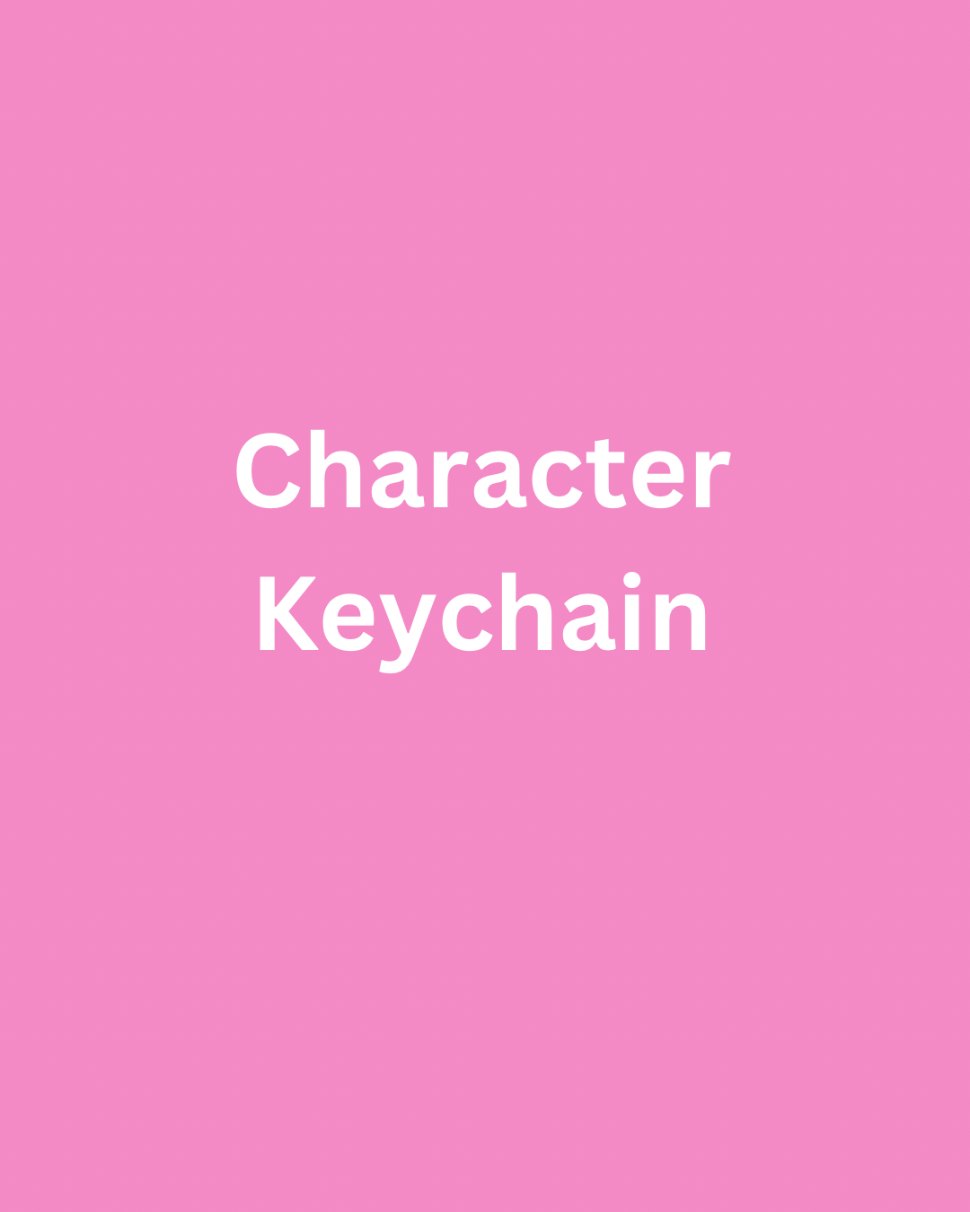 Character Keychain