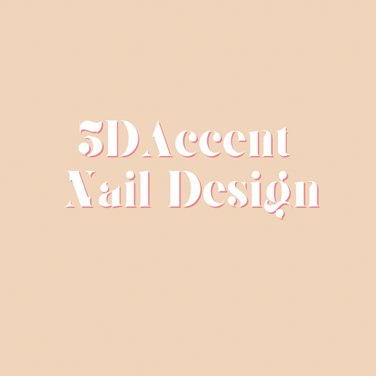 3D Accent Nail Design