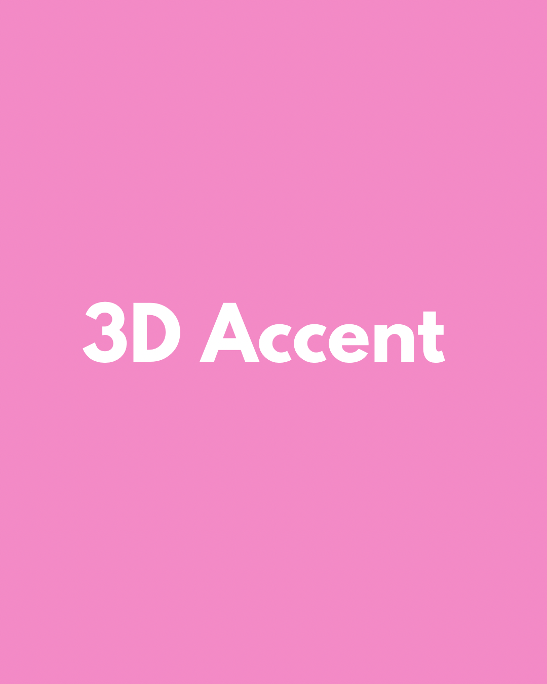 3D accent nail design add-on