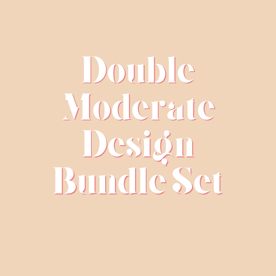 Double Moderate Bundle Set