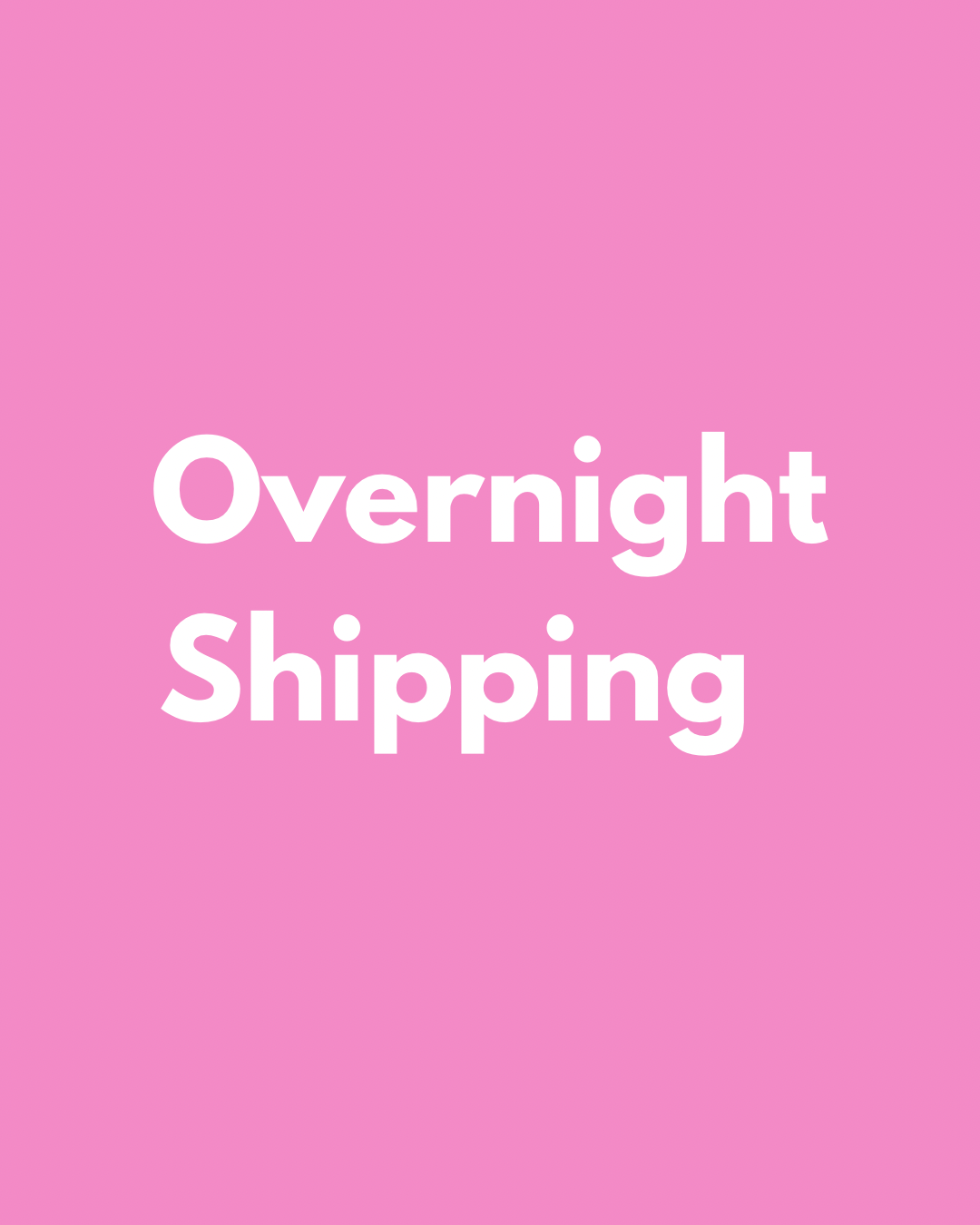 overnight shipping add-on